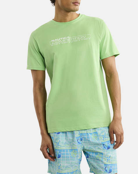 NAUTICA BLUZA T-SHIRT KM Barna T-Shirt