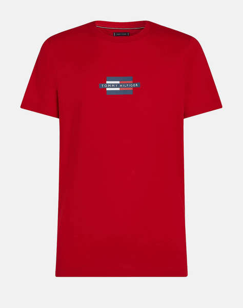TOMMY HILFIGER FLAG BOX TEE