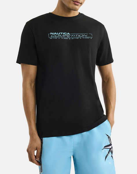 NAUTICA BLUZA T-SHIRT KM Barna T-Shirt
