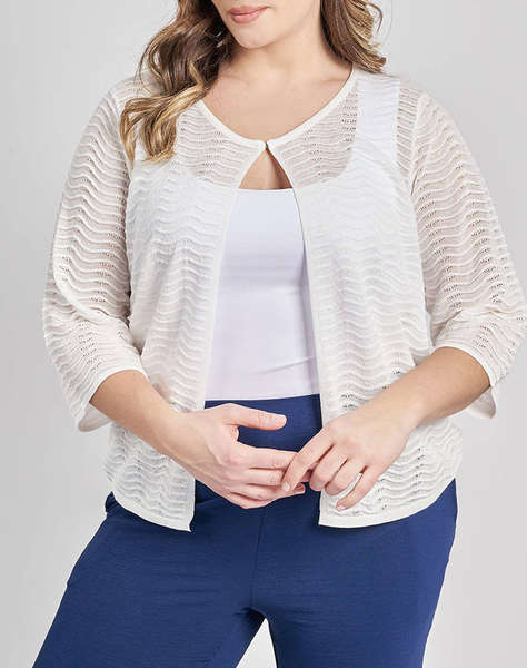 PARABITA Cardigan tricotat fara inchidere