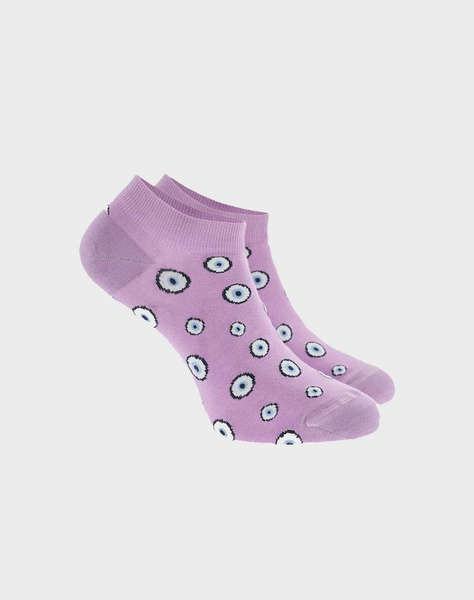 WALK SOSETE DE DAMA SCURTE DIN BAMBUS CU DESIGN