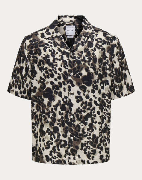 ONLY&SONS ONSROCKET REG SS RESORT AOP SHIRT