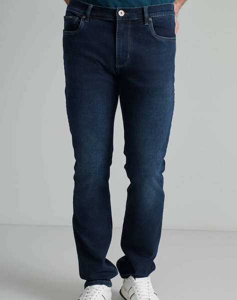 NAVY&GREEN PANTALONI DENIM NORMAL WAIST