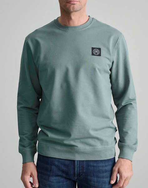 NAVY&GREEN BLUZA DE TRENING DECOLTEU