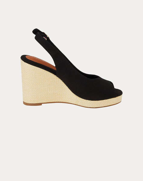 TOMMY HILFIGER FLAG HIGH WEDGE ESPAD SLINGBACK