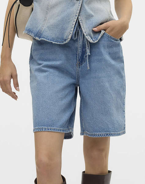 VERO MODA VMVILLA MR BERMUDA DNM SHORTS MIX