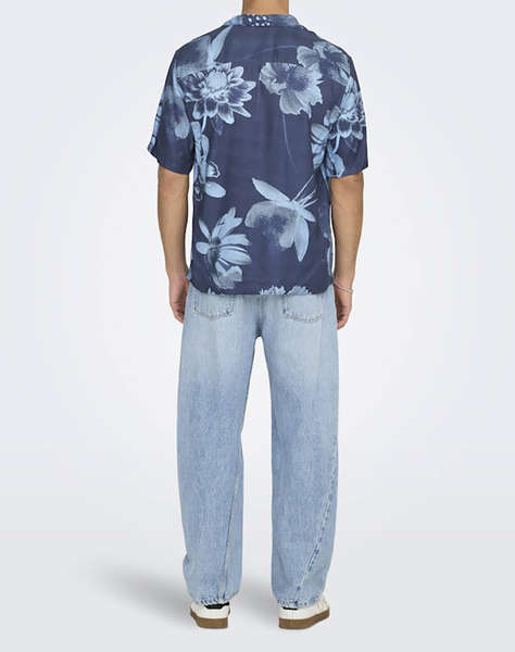 ONLY&SONS ONSROCKET REG SS RESORT AOP SHIRT