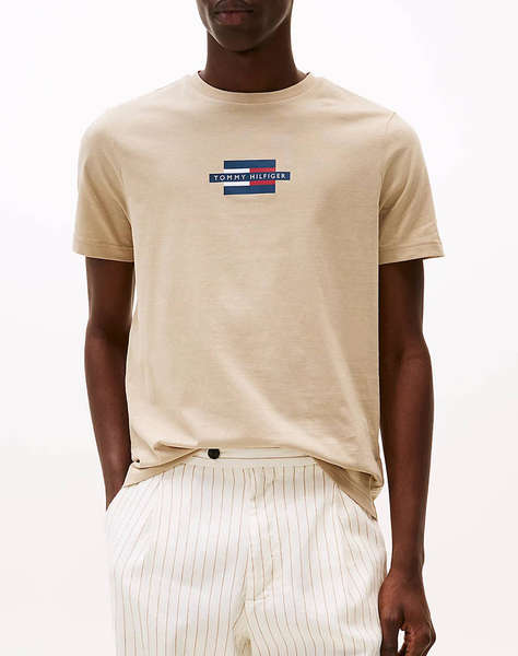 TOMMY HILFIGER FLAG BOX TEE