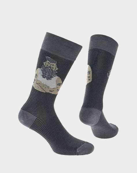 WALK SOSETE DE BARBATI BAMBOO CU DESIGN