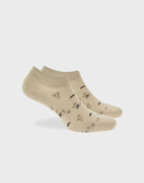 WALK SOSETE SNEAKER DE BARBATI BAMBOO CU DESIGN