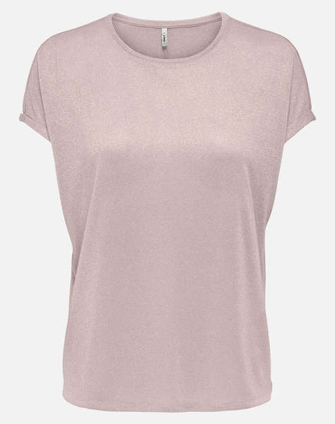 ONLY ONLAMBER LIFE S/L O-NECK SHINE TOP JRS