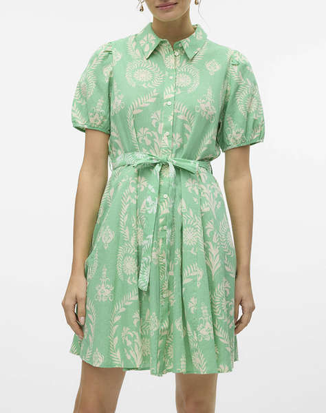 VERO MODA VMDICTHE 2/4 SHORT VOLUME DRESS WVN GA