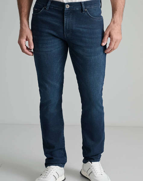 NAVY&GREEN PANTALONI DENIM LOW WAIST