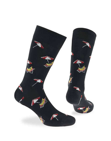 WALK SOSETE DE BARBATI BAMBOO CU DESIGN