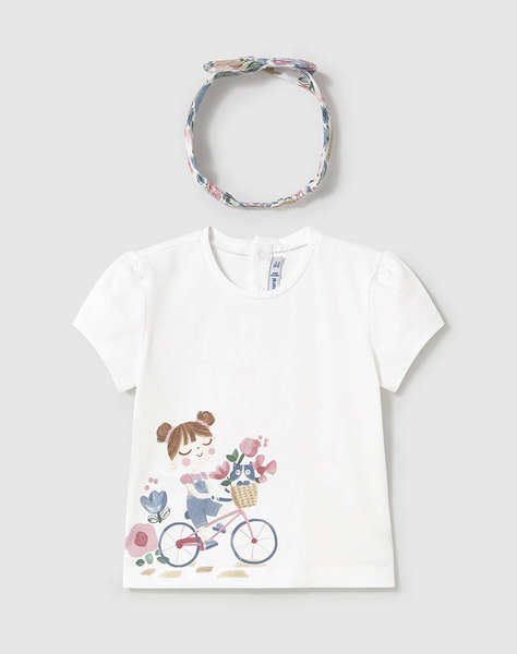 MAYORAL BLUZA MANECA SCURTA CU BENTITA