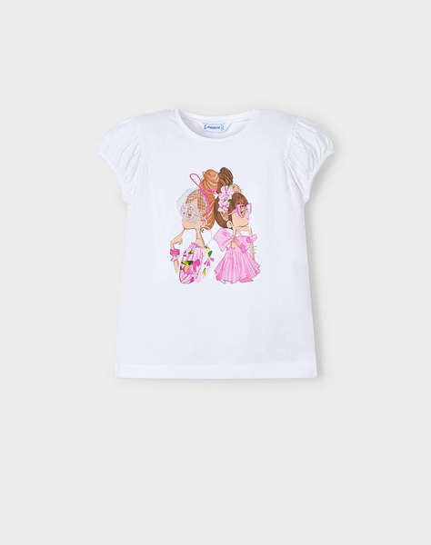 MAYORAL BLUZA CU MANECA SCURTA PAPUSI