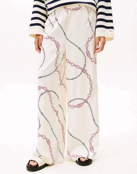 TOMMY HILFIGER SOFT VISCOSE WOVEN PANTS