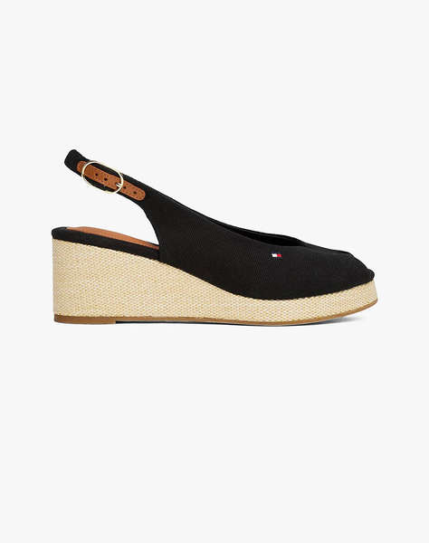 TOMMY HILFIGER FLAG MID WEDGE ESPAD SLINGBACK