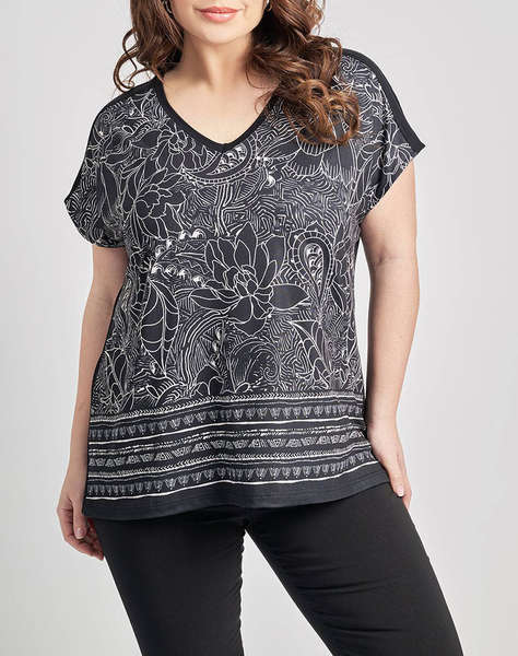 PARABITA Bluza cu imprimeu floral