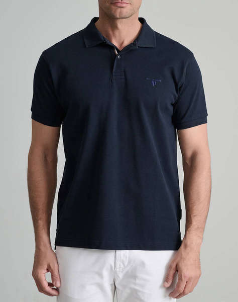 NAVY&GREEN BLUZA POLO