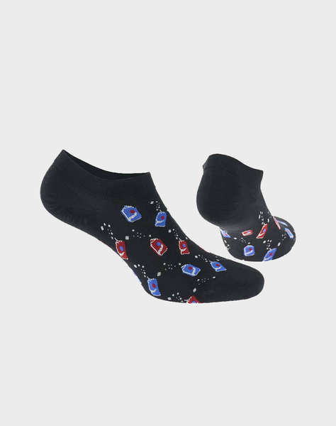 WALK SOSETE SNEAKER DE BARBATI BAMBOO CU DESIGN