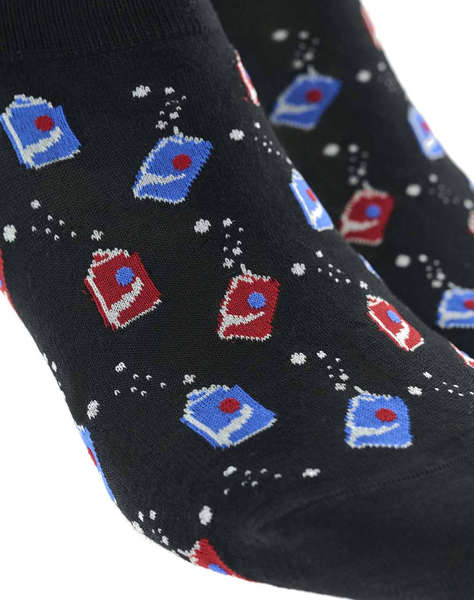 WALK SOSETE SNEAKER DE BARBATI BAMBOO CU DESIGN