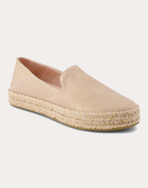 TOMS PAL RSE METL SUEDE WM CAROLN ESP