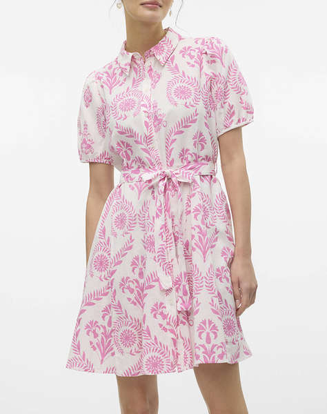 VERO MODA VMDICTHE 2/4 SHORT VOLUME DRESS WVN GA