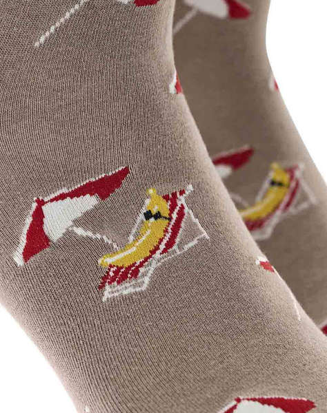 WALK SOSETE DE BARBATI BAMBOO CU DESIGN