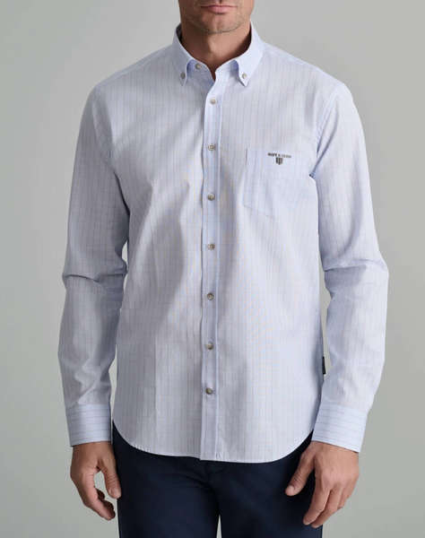 NAVY&GREEN CAMASA COMFORT FIT