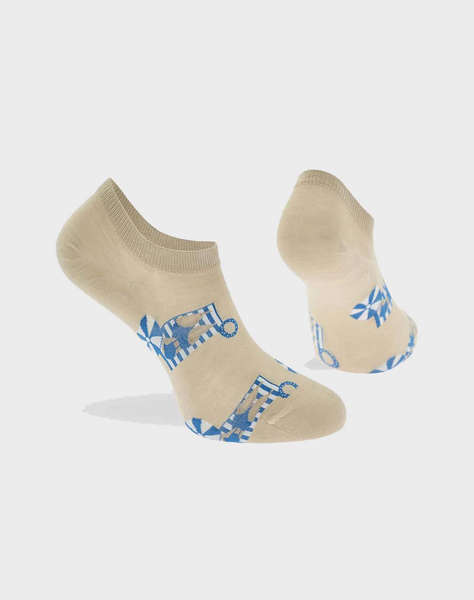 WALK SOSETE SNEAKERS DE DAMA DIN BAMBUS CU DESIGN CU DESIGN