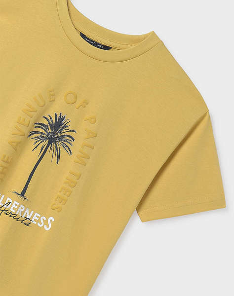 MAYORAL BLUZA MANECA SCURTA IMPRIMEU PALMIER