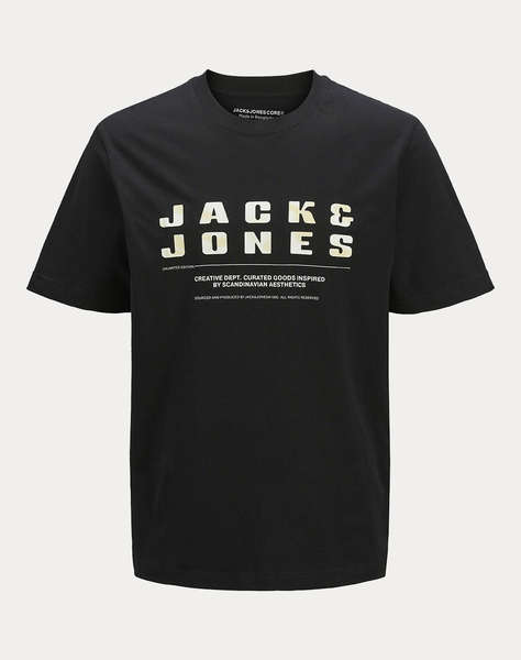 JACK&JONES JCORECHARGE FRONT BRANDING TEE CRE JNR