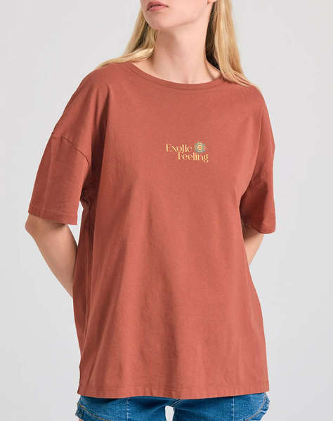 FUNKY BUDHA Bluza de dama Maneca Scurta Cu imprimeu