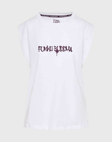 FUNKY BUDHA Bluza de dama Maneca Scurta Cu imprimeu