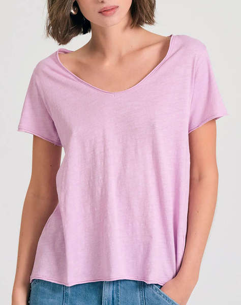 FUNKY BUDHA Bluza de dama Maneca Scurta Basic