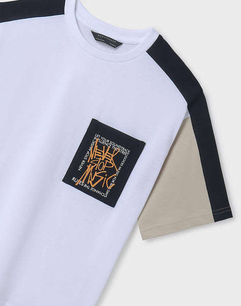 MAYORAL BLUZA CU CU MANECA SCURTA BLOCKING