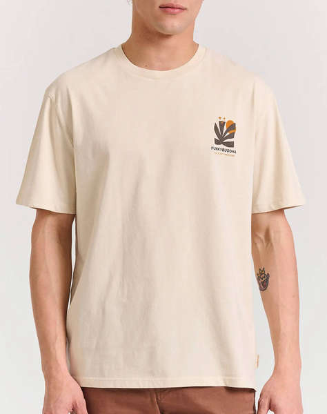 FUNKY BUDHA Bluza de barbati Maneca Scurta Cu imprimeu