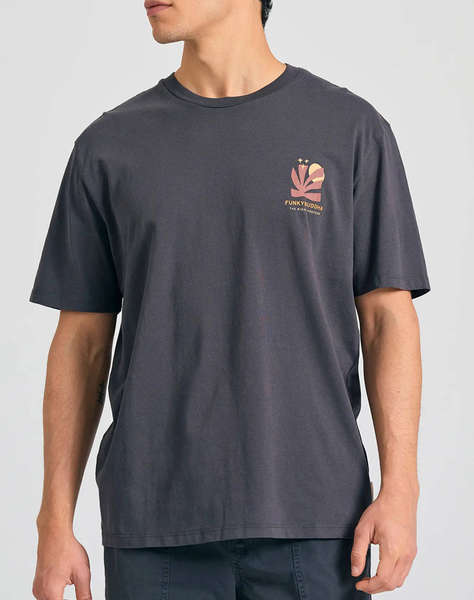FUNKY BUDHA Bluza de barbati Maneca Scurta Cu imprimeu