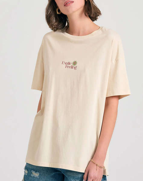 FUNKY BUDHA Bluza de dama Maneca Scurta Cu imprimeu