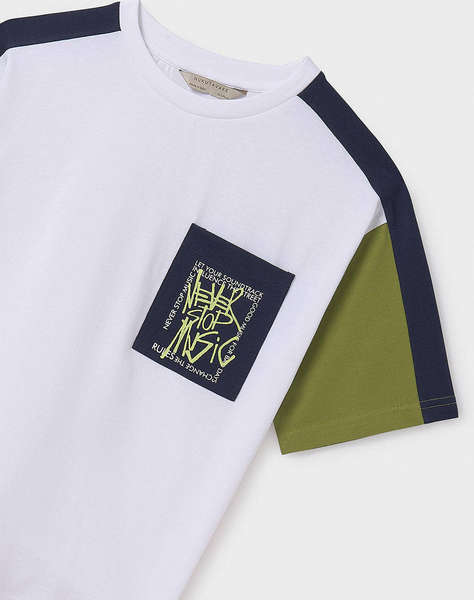 MAYORAL BLUZA CU CU MANECA SCURTA BLOCKING