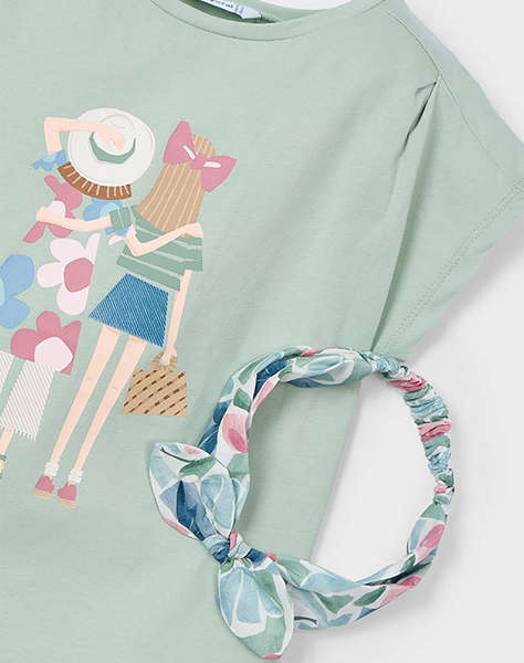 MAYORAL BLUZA CU CU MANECA SCURTA