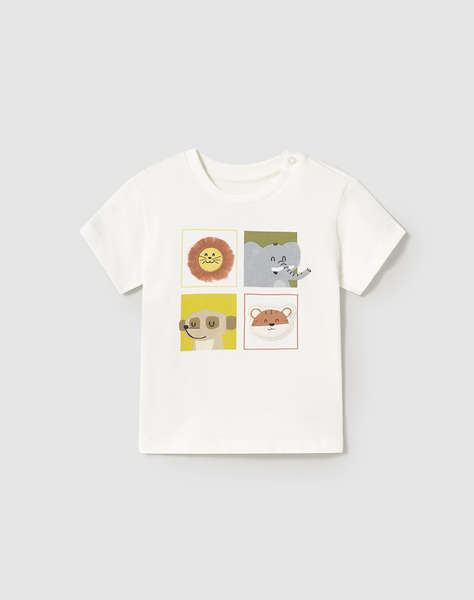 MAYORAL BLUZA CU CU MANECA SCURTA ANIMALUTE