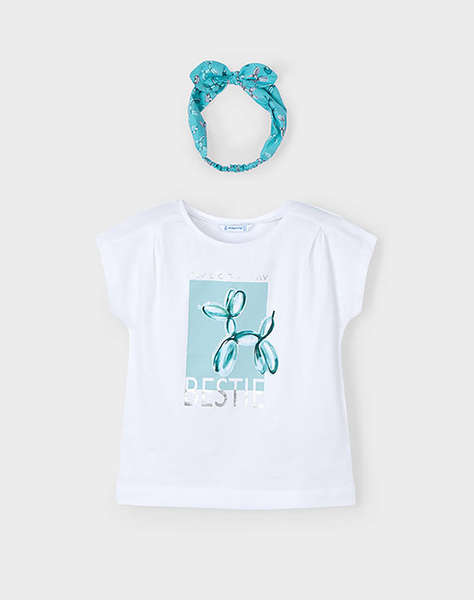 MAYORAL BLUZA CU CU MANECA SCURTA