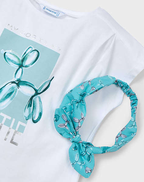 MAYORAL BLUZA CU CU MANECA SCURTA