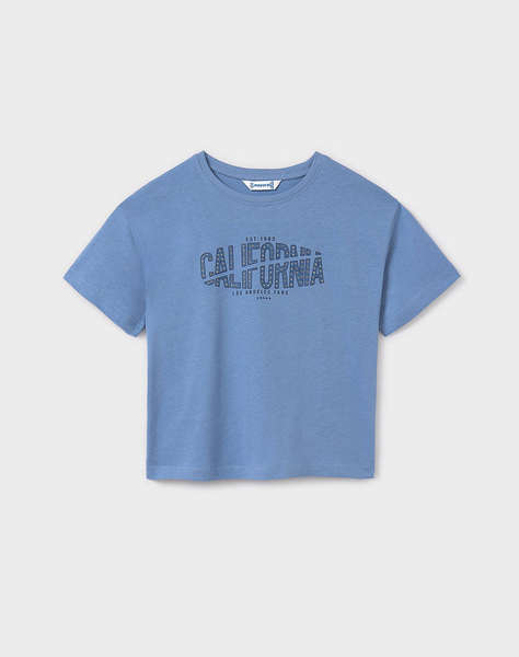 MAYORAL BLUZA CU CU MANECA SCURTA LITERE