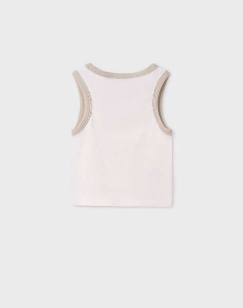 MAYORAL BLUZA CU BRETELE BRODERIE