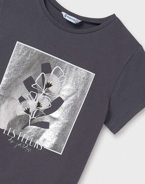 MAYORAL BLUZA CU CU MANECA SCURTA BRODATA