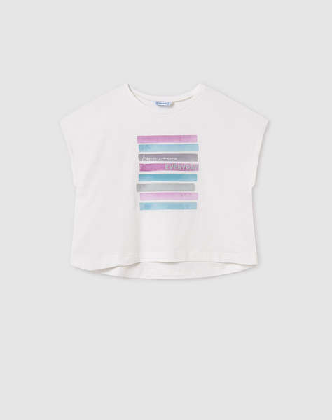 MAYORAL BLUZA CU CU MANECA SCURTA DESIGN