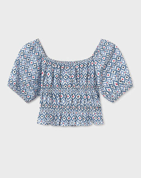 MAYORAL BLUZA CU CU MANECA SCURTA CU IMPRIMEU